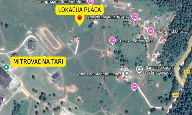 NA PRODAJU PLAC NA MITROVCU NA TARI